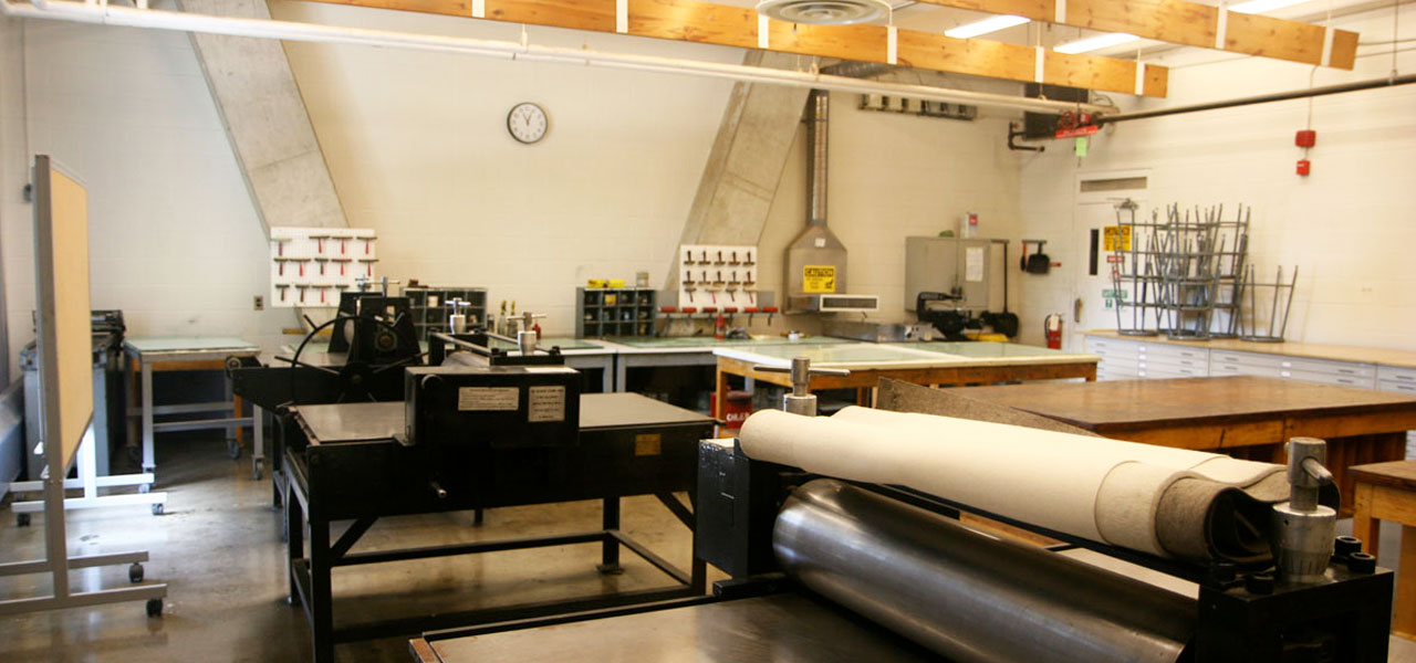 Sustainable Print Studio – Facilities